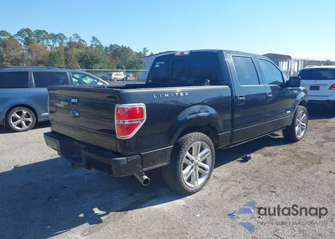 2013 Ford F-150 Limited z USA, uszkodzony, nr VIN 1FTFW1CT7DFC54649